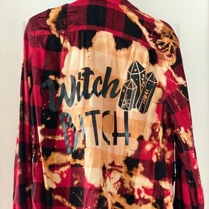 Witch B!$&?$ flannel